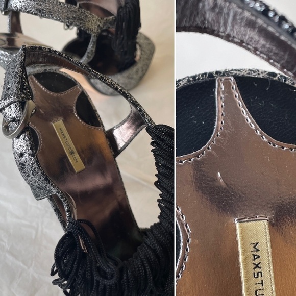 Max Studio Xcess Fringe Heels - Picture 9 of 16